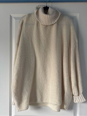 Cozy Cream Turtleneck Sweater